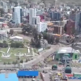 Vista aérea del Dakar 2017