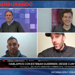 Esteban Guerrieri pasó por Agenda Carburando