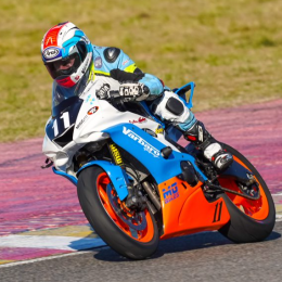Marcelo Varbaro: "La moto funcionó muy bien"