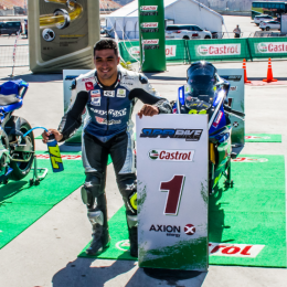 Andrés González también correrá el mundial