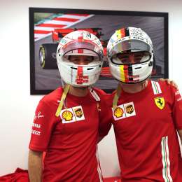 Vettel: "Charles, eres el piloto con más talento con el que me he cruzado"