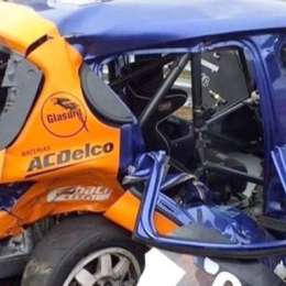 Fuerte accidente en el Superturismo Uruguayo