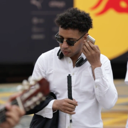 El ciego que cumplió su sueño de andar sobre un Fórmula 1