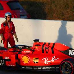 Leclerc empezó con el pie derecho en Ferrari