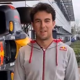 Checo Pérez tuvo su primer día de trabajo en Red Bull