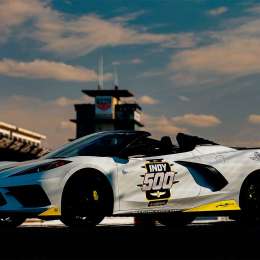 Chevrolet Corvette Stingray el pace car de Indy 500