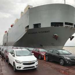 Chevrolet también se entrena en el puerto de Rosario