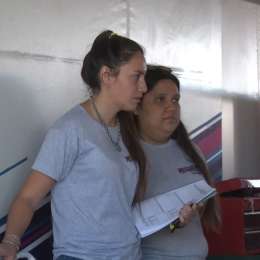 El equipo de Echevarría sumó a dos chicas estudiantes