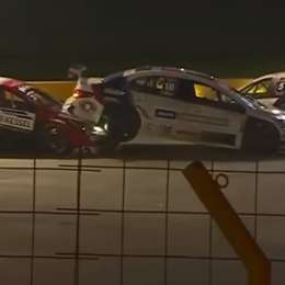 A bordo: El choque múltiple de la largada del sábado en Santa Fe