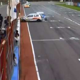 Fuerte accidente en la Clase 3