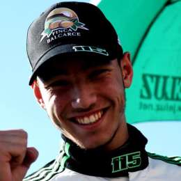 Ciantini con la serie más rápida del TC Pista