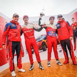 Los pilotos del Súper TC2000 y el WRC en una exhibición sobre karting