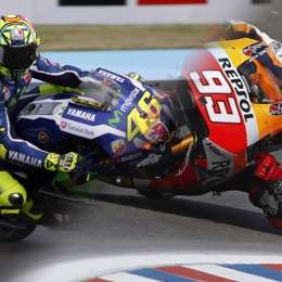 Todo entre Márquez y Rossi