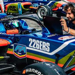 Franco Colapinto arrancó primero en Monza