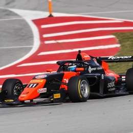 Colapinto, dentro top 10 en el cierre de los test de Barcelona