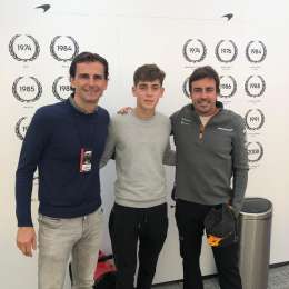 Un piloto argentino en los test de Fórmula 1