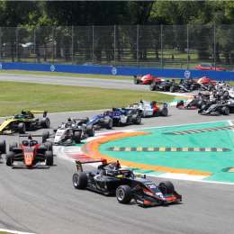 Así ganó Colapinto en su debut en Monza