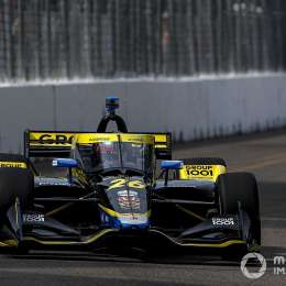 Colton Herta se quedó con la pole en IndyCar