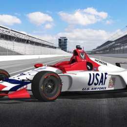 Un IndyCar que vuela