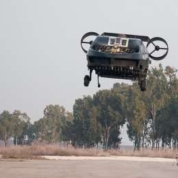 Auto Volador en Israel