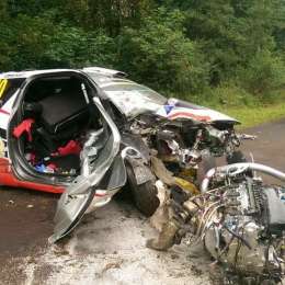 Terrible accidente en WRC