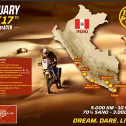 Confirmaron todas las etapas del Dakar 2019
