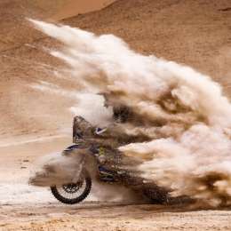 Se eligió la mejor foto del Dakar 2019