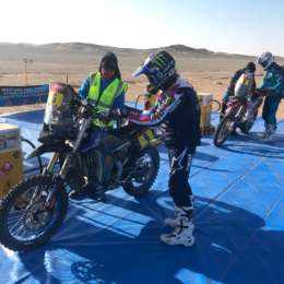 Una noche de sobresaltos en el campamento Dakar