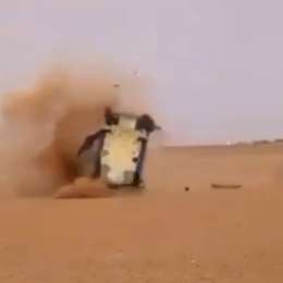 Dakar: mirá el vuelco del millonario dueño de Los Ángeles Dodgers