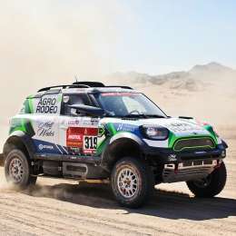 Un lituano fue la sorpresa del primer día del Dakar