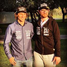 El saludo de Giallombardo para sus fanáticos