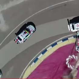 Inesperado accidente en la segunda final