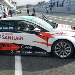 Della Motta terminó quinto la segunda carrera