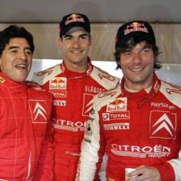 Los mensajes del deporte motor a Maradona