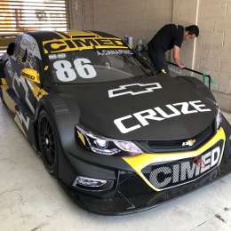 Primer entrenamiento para Canapino en Brasil