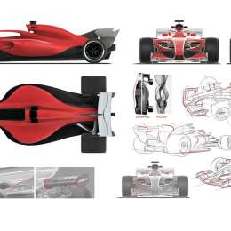 Los 3 diseños posibles para la F1 2021