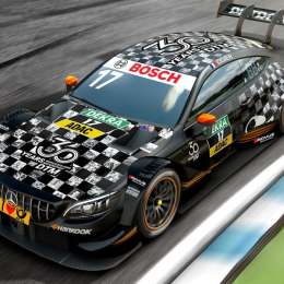 Ya tiene diseño el Mercedes de DTM para Ogier