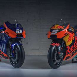 KTM presentó su diseño y el de su equipo satélite