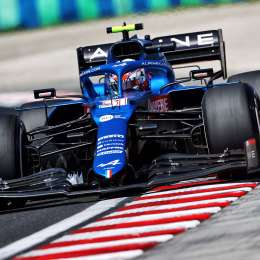 Ocon, con el Alpine, se llevó un inolvidable GP de Hungría