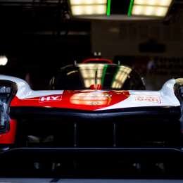 Pechito López adelante en la primera clasificación en Le Mans