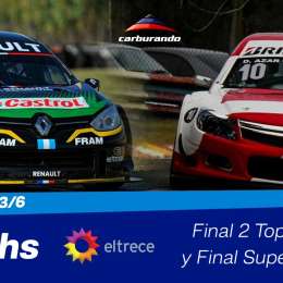 Súper TC2000 y Top Race, en la pantalla de El Trece