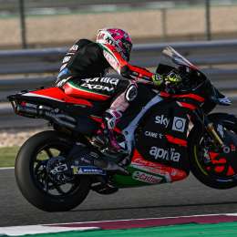 Aleix Espargaró comenzó adelante en la segunda del Moto GP