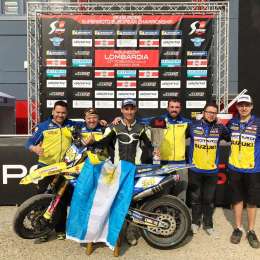 Europeo de Supermoto: Iturrioz suma puntos en España.