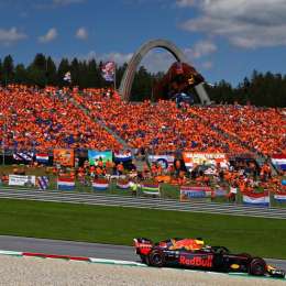 Un Fórmula 1 desde las alturas