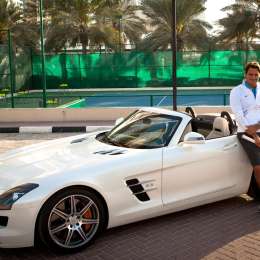 El auto favorito de Roger Federer