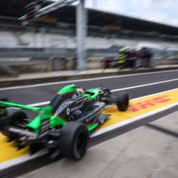 Podio de Fenestraz en la Fórmula Renault 2.0 Eurocup