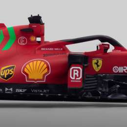 El sponsor de Ferrari explica las razones del logo verde