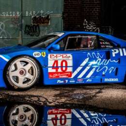 A subasta una Ferrari F40 que participó en Le Mans