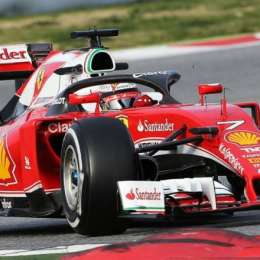 Ferrari estrenó el Halo
