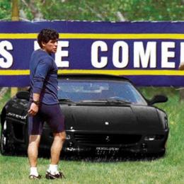 La historia detrás de la Ferrari negra de Maradona